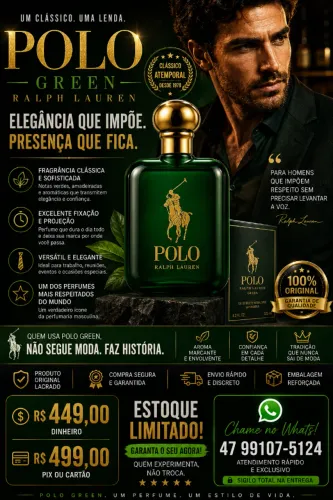 Perfume Polo Green (Lacrado)