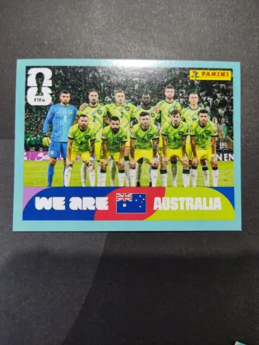 Figurinha AUS 13 - Seleção Austrália