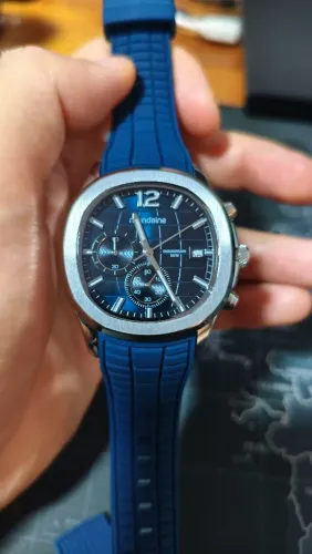 Relógio Mondaine Cronógrafo Quadrado 38mm x 43mm