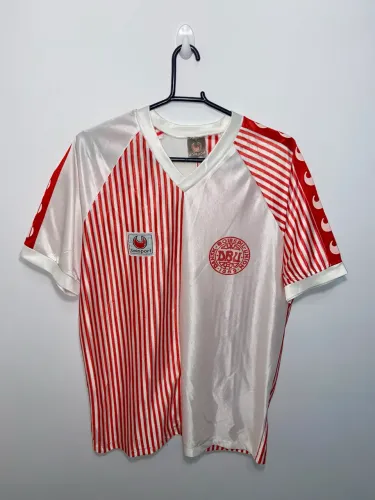 Camisa Seleção Dinamarca Antiga Copa do Mundo 1986