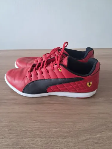 Exclusivo Tênis Puma Escuderia Ferrari vermelho raridade
