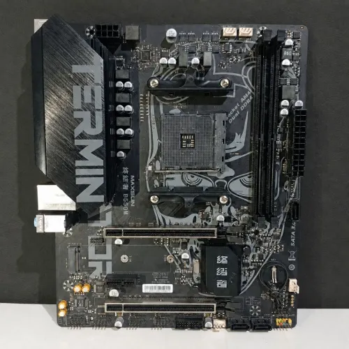 Placa-Mãe Maxsun Terminator B550M AM4 PCIe 4.0