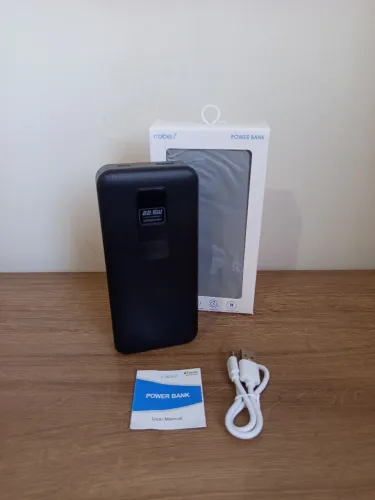 Carregador Portátil 20.000mAh - Novo, Lacrado