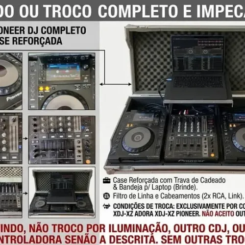 Vendo ou troco Kit Pionner Profissional