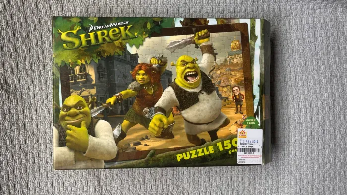 quebra cabeça shrek 150 peças