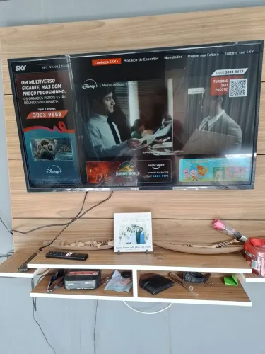 Vendo TV android 40 polegada 1 nao de uso com painel,pega tudo ,tenho nota fiscal