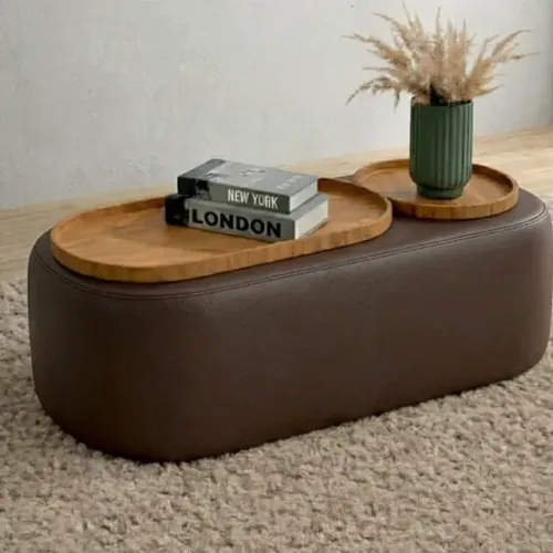 Mesa de Centro Nice Tecido Recouro House Decor