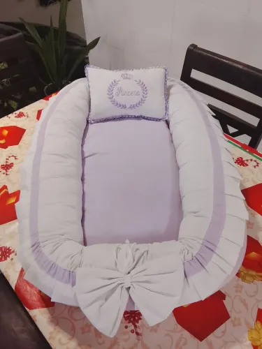 Ninho Redutor para Bebê com Mosquiteiro - Lilás
