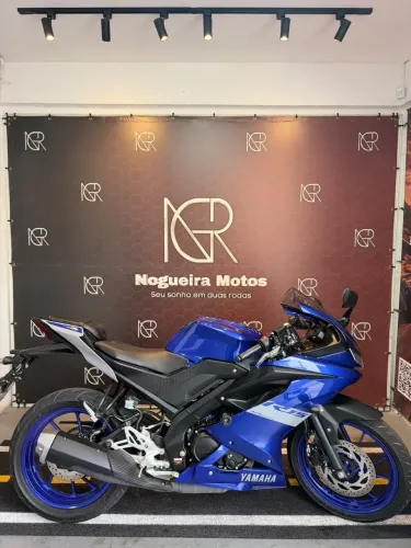NOGUEIRA MOTOS YAMAHA YZF R15 AZUL 2024