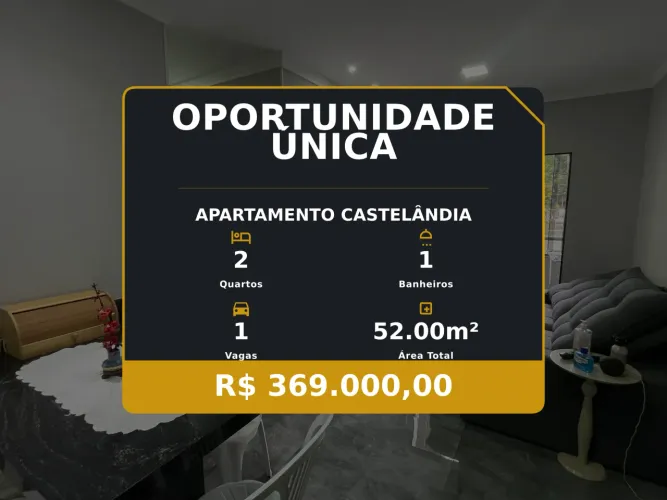 Apartamento em Castelândia: sala integrada e lazer completo no Mirante de Jacaraipe