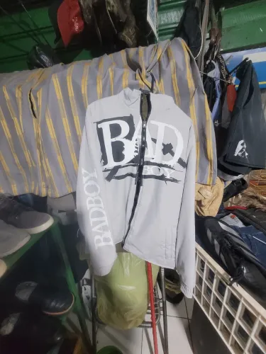 Casaco bad boy original com capuz veste dos dois lados G 