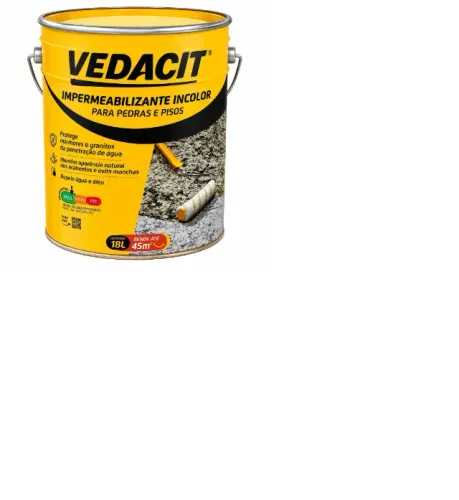 IMPERMEABILIZANTE HIDRO E OLEO FUGANTE VEDACID 18 LITROS
