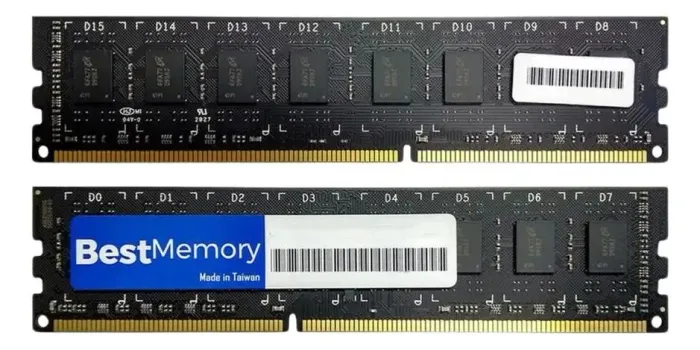 Memória RAM DDR4 16GB 3200MHz DIMM Gamer Best Memory PRETA DESKTOP
