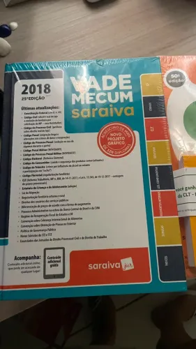 Kit Vade Mecum + CLT Saraiva 2018 - Livros de Direito