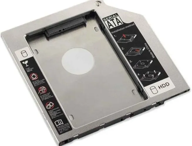 Adaptador Dvd para Hd Ou Ssd Notebook Drive Caddy 9,5mm Sata.