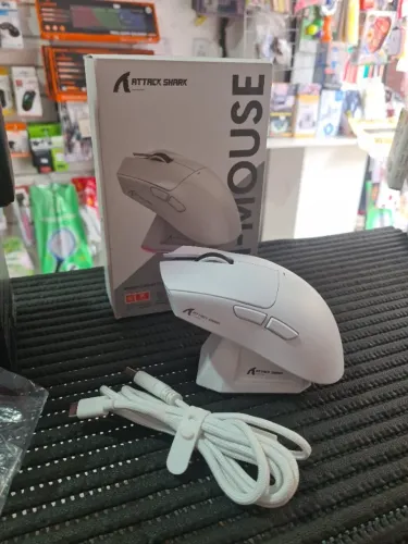Mouse Attack Shark X11 Com Base Rgb 22000dpi