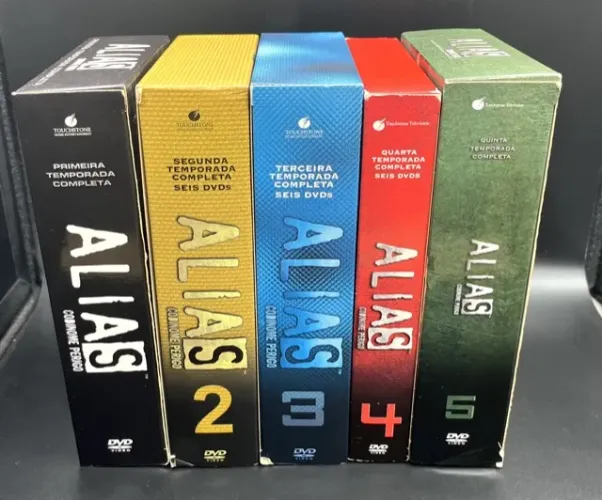 SERIE ALIAS CODINOME PERIGO COMPLETA 5 TEMPORADAS DVD ORIGINAL