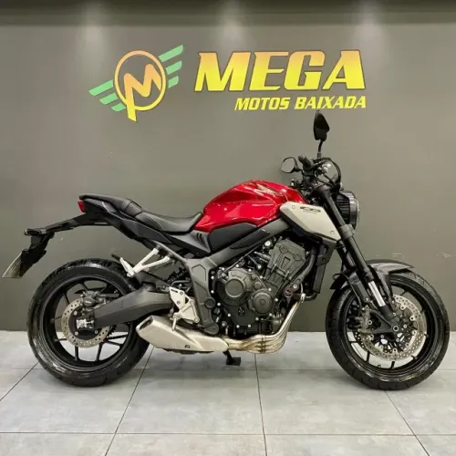 Honda Cb 650r 2024 Vermelha 5.792km