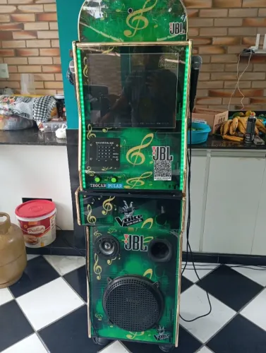 Máquina de videokê
