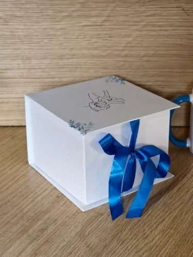 Caixa cartonada para 1 caneca