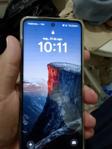 Realme c75 x 128 gb 8 RAM novo caixa manual e carregador