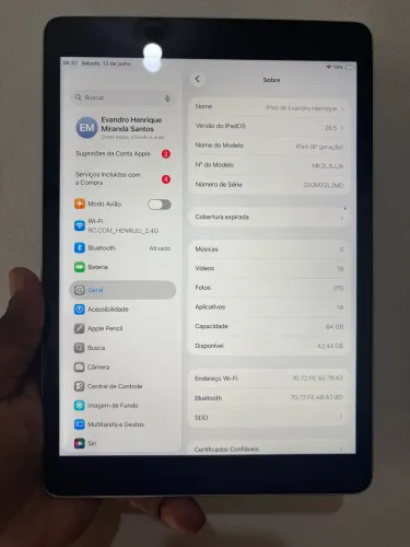 iPad 9º Geração