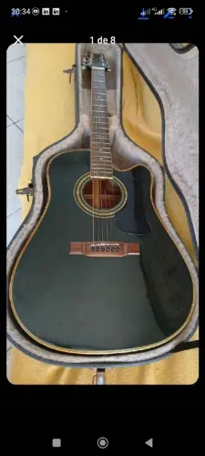 Violão Washburn D12CE/B
