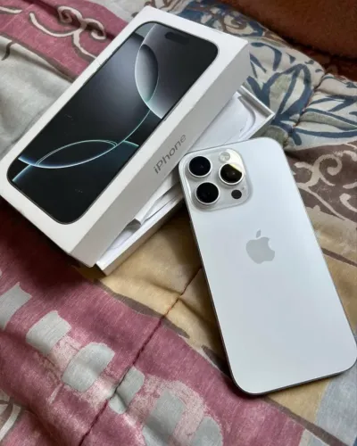 iPhone 16 pro 128GB branco