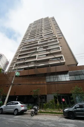 Apartamento para locação na Vila Gumercindo, São Paulo-SP: 1 quarto, 1 banheiro, 32m² de á