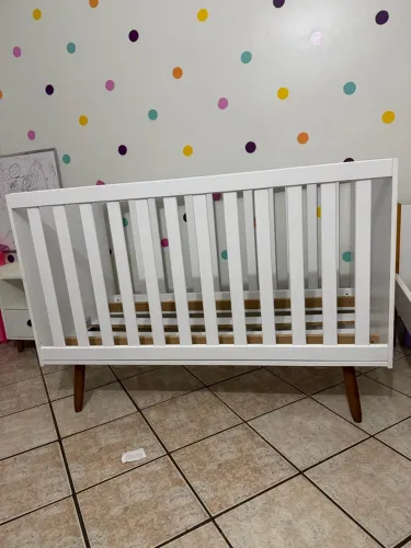 Berço 2 em 1 branco