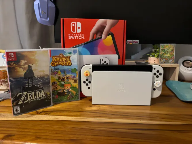 Nintendo Switch OLED - 64gb (SEMI NOVO)