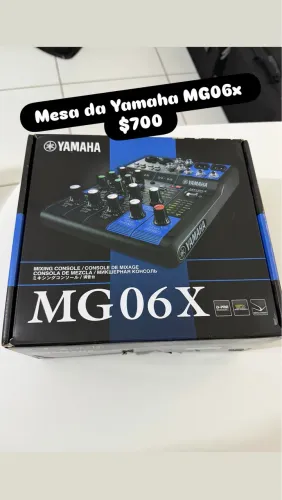 Mesa da Yamaha MG06x