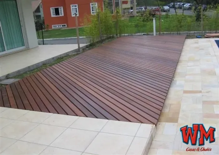 Deck em madeira