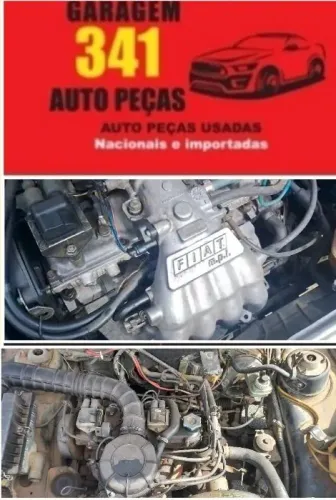 Motor fiasa 1 bico monoponto ou 4 bicos com nota e garantia Uno Palio Siena 