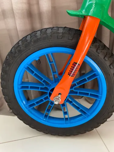Bicicleta Infantil Zigbin Aro 14 Colorida - Muito Conservada (Preço de Desapego)