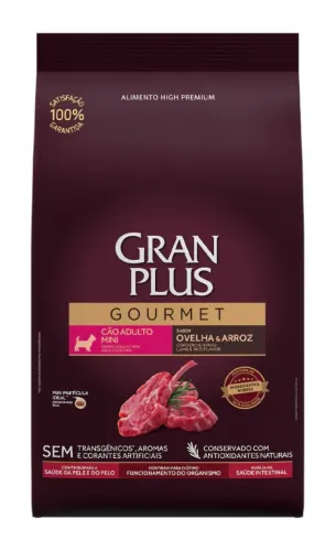 RAÇÃO GRAN PLUS GOURMET ADULTOS RAÇAS PEQUENAS  15 KG