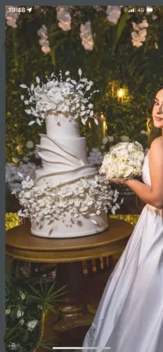 Bolo Fake Cenográfico Casamento