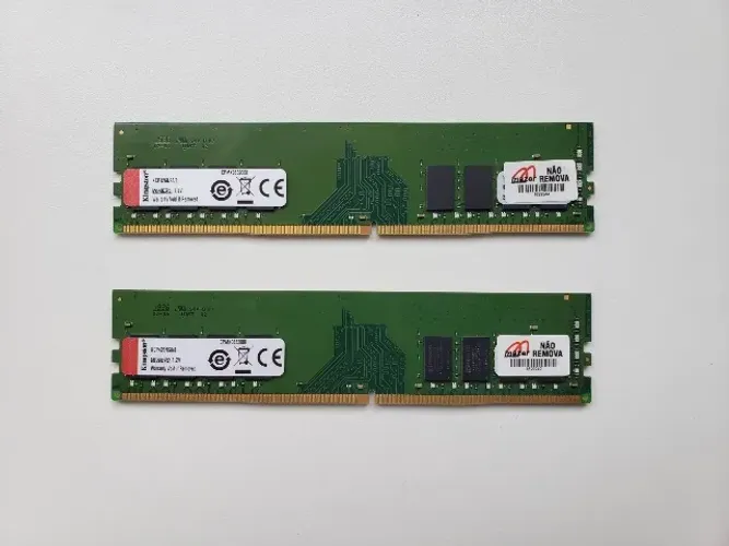 Kit Memoria RAM Kingston 16GB (2x8GB) DDR4 2666MHz KCP426NS8/8 - Testada