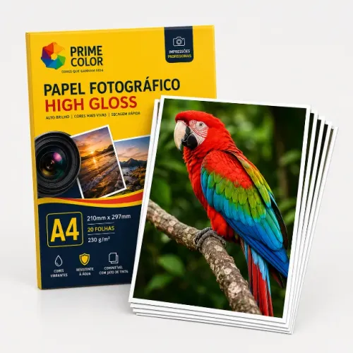 Papel Fotográfico Off Paper A4 Cores Vivas 180g