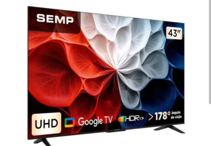 Tv smart TCL 43 polegadas na caixa lacrada com nota fiscal