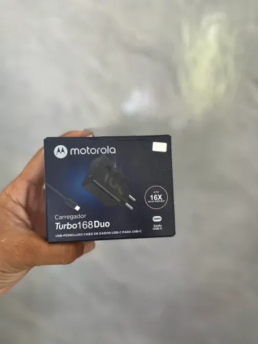 Carregador Motorola 168w Turbo - ENTREGA A DOMICÍLIO