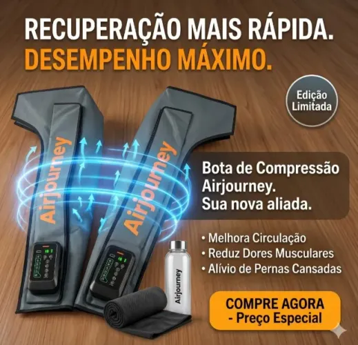 Bota de Compressão Airjourney sem fio - PAR - NOVO