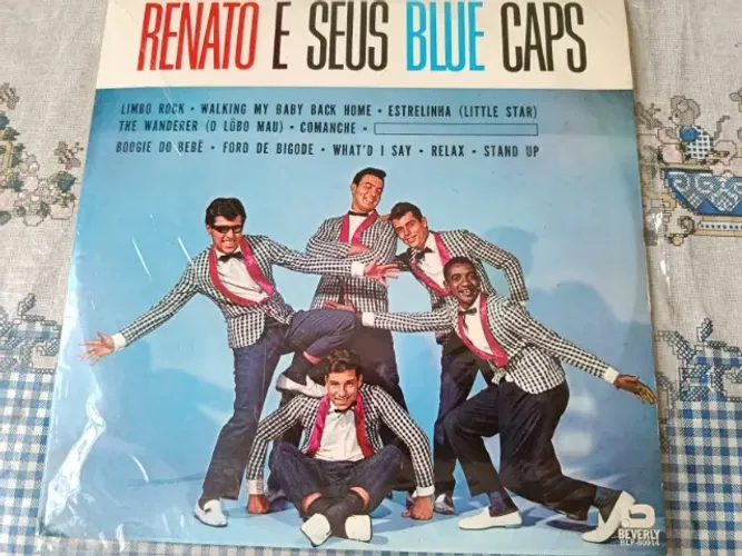 LP (Disco de vinil) Renato & seus Blue Caps - Jovem Guarda - novíssimo!