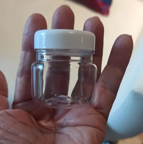 potes de plastico geleinha