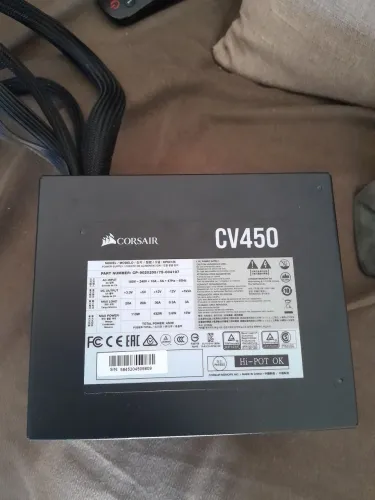 fonte corsair cv450 450w 80 plus bronze