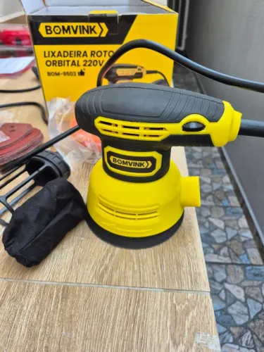 Lixadeira roto orbital 220v 300w bom 9502