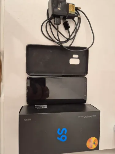 Samsung Galaxy S9 128GB Completo + Caixa + Carregador + Capinha ?