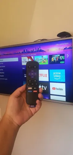Vendo TV com tvbox da Roku