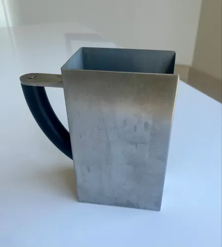 porta caixa leite inox - alemão - marca zack - caixa padrão