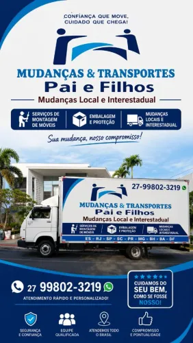 Caminhão de mudança de vila velha para outros estados